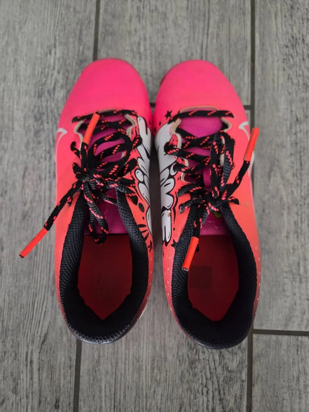 Nike Hyperdiamond 4 Keystone Pink Softball Cleats Youth Size 2Y
